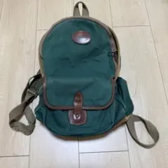Eddie Bauer グリーンキャンバス クロスボディバッグ 黒タグのサムネイル