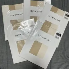 GIVENCHY ストッキング M-L ベージュ　5枚セット　レジェ