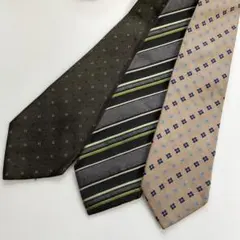 Brooks Brothers ネクタイ 3本セット - メルカリ
