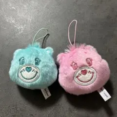 ケアベア フェイスマスコット キーホルダー 2個セット