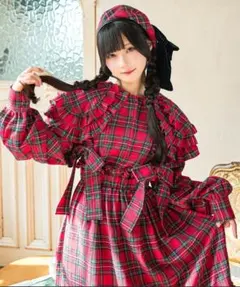 タータンチェックセットアップ