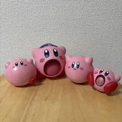 星のカービィ　ソフビコレクションすいこみ＆ゆらゆらマスコット　4つセット