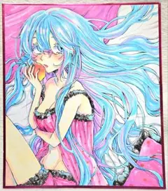 初音ミク 桜ミク 複製原画 - メルカリ