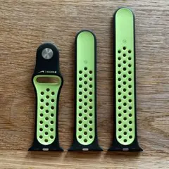 純正 40mm アップル ウォッチ Nike バンド Apple Watch 緑