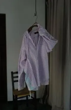 ensou. 柿乃葉 Ex Open Collar Ribbon Shirt - メルカリ