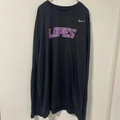 NIKE【L】DRI-FIT カレッジロゴ ロンT 黒 グランドキャニオン大学