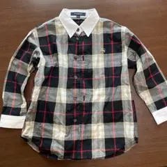 バーバリーロンドン　チェックシャツ　110