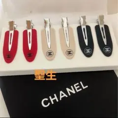 ノベルティ ヘアクリップ 6本セット シャネル VIP ヘアピン