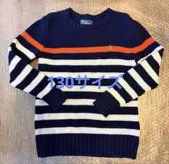 美品　ポロ　ラルフローレン　セーター　ニット　130