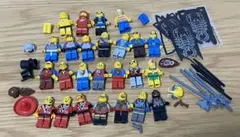 旧物レトロ レゴ ミニフィグ　まとめ売り 武器等おまけ付 お城 キャッスル等