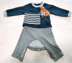 apreslescours （アプレレクール）長袖　ロンパース 80cm