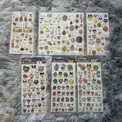 たまごっち　大人の図鑑シール　4sizeステッカー　７枚セット