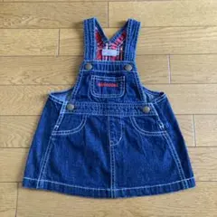 ミキハウス デニムワンピース 80サイズ