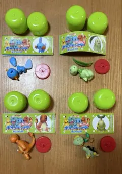 チョコエッグ　ポケットモンスター旅立ちの3匹 ミズゴロウ チコリータ ヒトカゲ