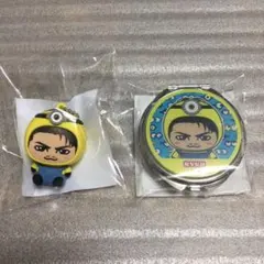 今市隆二　着ぐるみキーホルダー　ラウンド缶