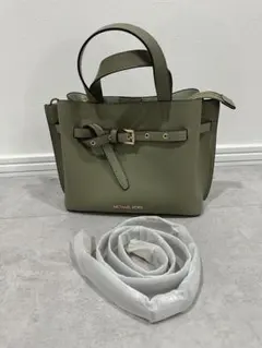 マイケルコース トートバッグ カーキ