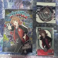 学マス　TSUTAYA アクリルカード　ポストカード　缶バッジ　花海佑芽