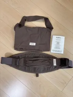 【ほぼ未使用】コニー　ヒップシート　モカ