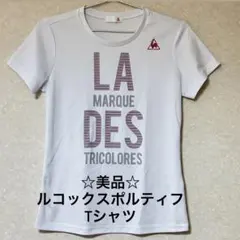 ルコックスポルティフ テニスウェア Tシャツ レディース　速乾 M