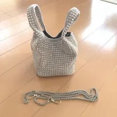 2wayバッグ♡ ショルダー　シルバニア　ビジュー