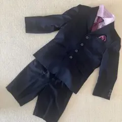 キッズ　子供用フォーマルスーツ4点セット　120サイズ　入学式　卒園式
