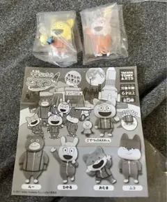 まろ様専用　宇宙なんちゃらこてつくん　スタンドフィギュア　2つセット