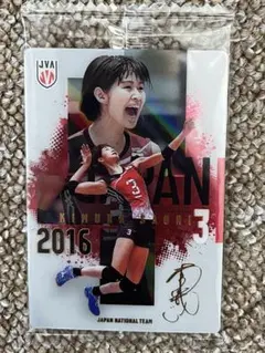 バレーボール女子日本代表ウエハース 木村沙織 レア