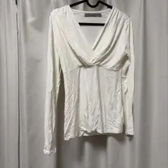 ZARA COLLECTION 長袖 カットソー ホワイト 韓国系