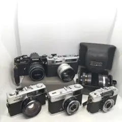 ジャンク品】フィルムカメラ・レトロカメラ まとめ売りセット NIKON