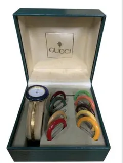 グッチ GUCCI チェンジベゼル 腕時計 箱付き ヴィンテージ ウォッチ