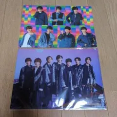 なにわ男子 クリアファイル