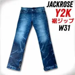 JACKROSE Y2K Zip Flare Denim W31のサムネイル