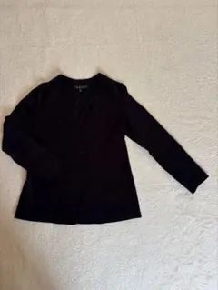 INDIVI ネイビー テーラードジャケット