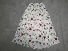 ジーナシス JEANASIS ワイドパンツ 総柄 花 フレア レディース