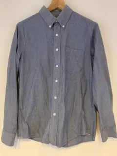 【値下げ】【used】シャンブレーシャツ長袖　メンズMサイズ