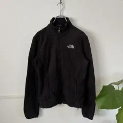 THE NORTH FACE ノースフェイス ジップアップ フリース ブラック