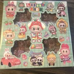 LABUBU キャラクターシール 100PCS