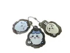ナガノ ちいかわ ハチワレ うさぎ アクリル キーホルダー アクキー 3個セット