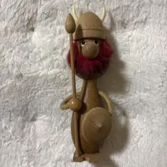 希少】Oliv-Art オリーブアート 木製バイキング 北欧ヴィンテージ