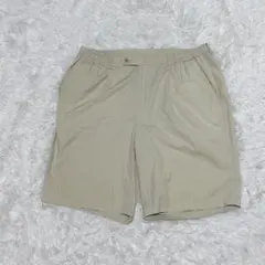 DAKS ダックス ベージュ コットン ショートパンツ　ハーフパンツ　XLのサムネイル