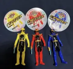 戦隊ゴジュウジャー　ゴジュウウルフ　ティラノ　レオン　ソフビ　スーパーのサムネイル
