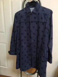 CUBE SUGARドット柄コート