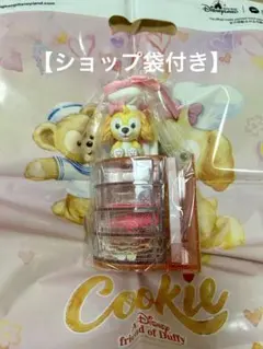 香港ディズニー クッキーアン 文具 ステーショナリーセット フィギュアケース