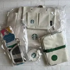 スターバックス トートバッグ クリーム色