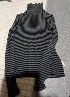 earth music&ecology タートルネック 長袖 Tシャツ