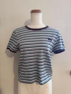 Stussy ボーダー　Tシャツ Sサイズ　リンガーTシャツ