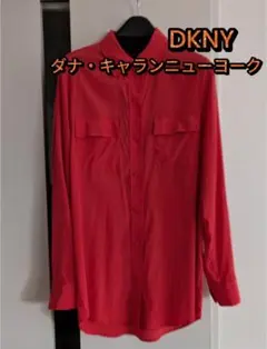 ♡美品♡DKNY 絹ストレッチブラウス ロールアップ可 - メルカリ