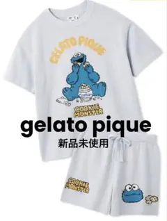 GELATO PIQUE セサミストリート クッキーモンスター ルームウェア