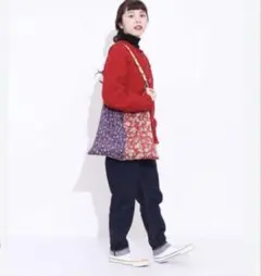 リバティプリントトートバッグ