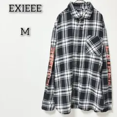 イグジー 【M】 トップス シャツ ネルシャツ チェック 総柄 キレイめのサムネイル